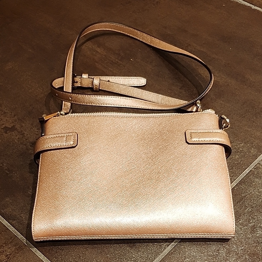 Michael Kors Rose Gold Crossbody Bag - Picture 2 of 5